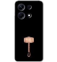 İnfinix Note 30 Pro Kılıf HD Desen Baskılı Kılıf - Thor Çekiç