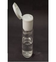 250ml Şeffaf Plastik Şişe+fliptop Kapak,dezenfektan Şişesi,açmalı Kapak,boş Şişe,100 Adet
