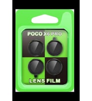 Poco X6 Pro Raze Metal Kamera Lens - Siyah