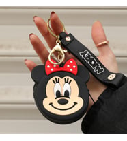 Minnie Mouse Bozuk Para Cüzdanı Anahtarlık SİYAH