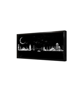 İstanbul Çerçeveli Mdf Tablo