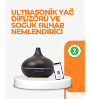 Northcity Zaman Ayarlı ve Otomatik Kapanma Özellikli Buhar Makinesi - 550ml Ultrasonik Hava Nemlendirici
