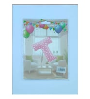 T Harf Pembe Kalp Desenli Folyo Balon 26" inç 65 cm parti, doğum 