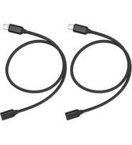 1 Metre Type-C Uzatma Kablosu – 60W Hızlı Şarj ve 3A Akım Destekli USB-C Erkek Dişi Kablo 24Pin 56K Dirençli Dayanıklı Laptop, Tablet ve Telefon ile Uyumlu (1 Metre) ZR73