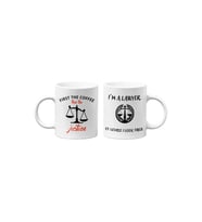 Avukat/Lawyer Hukukçu Temalı Hediyelik İkili Beyaz Seramik Kupa Seti-1-İKİLİ