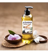Vanilya Kokulu Gevşetici Kayganlaştırıcı Masaj Yağı 150 ml Büyük Boy Vücut Yağı