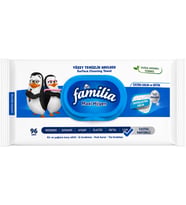 Familia Yüzey Temizlik Havlusu 96 Yaprak Maxi Hijyen Kabartma Doku Plastik Kapaklı