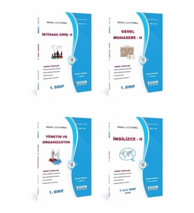 Egem Eğitim Yayınları Güncel (aöf) Uluslararası Ticaret Ve Lojistik 1.sınıf 2.dönem "bahar" (Çok Renkli)