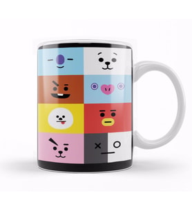 Bts   BT    Kupa Bardak Porselen