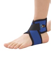 MORSA CYBERG® Çocuk Elastik Ayak Bilekliği (8 Bandajı) (Mavi)