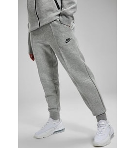 Nike Sportswear Tech Fleece Standart Fit Mid Rise Jogger Gray Kadın Eşofman Altı Gri