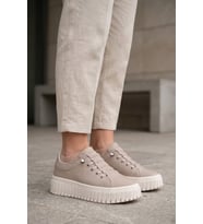 Gamelu Canvas 26Y Kadın Klasik Sneaker Bej