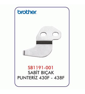 430F/438F Punteriz Sabit Bıçak