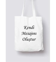 Kişiye Özel Bez Çanta
