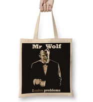 Mr Wolf I Solve Problems Bez Çanta Uzun Saplı