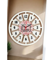 Heart Duvar Saati 40cm (Beyaz)