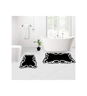 Eliana Home Baskılı 2'li Banyo Paspas Takımı RVG5115