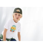 BK Gift Paskalya Tasarımlı Erkek Çocuk Beyaz T-shirt, Arkadaşa Hediye, Doğum Günü Hediyesi, Trend Tişört, Paskalya Bayramı-2
