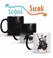 Haku Zabuza Sihirli Kupa Bardak Porselen
