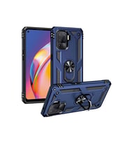 Oppo Reno 5 Lite Uyumlu Kılıf Zore Vega Kapak (Mavi)