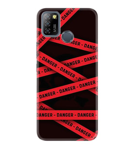 INFINIX Smart 4 5 6 Zero 8 S5 Pro Kılıf Desemli Silikon Danger 1372