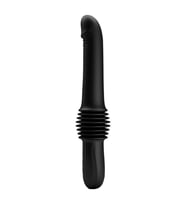 OdinsShop USB Şarjlı İleri Geri Hareketli Teknolojik Vibratör Siyah - Pazuzu