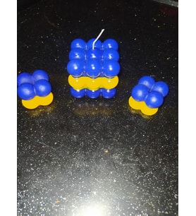 Bubble Büyük Küçük Taraftar Kokulu Mum