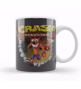 Crash Bandicoot Kupa Bardak Porselen