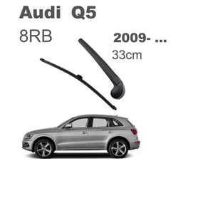 Audi Q5 Arka Silecek Kolu ve Süpürgesi Takım 2009 - 2016