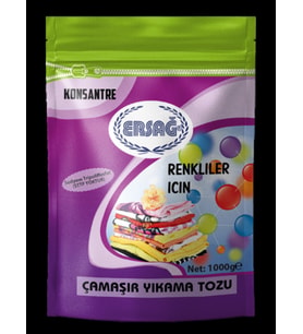 ERSAĞ RENKLİLER İÇİN ÇAMAŞIR YIKAMA TOZU 1000 GR