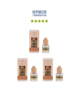 3x Odunsu Araç Parfümü 8 Ml Classic Place (Standart)
