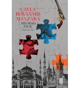 Çayla Boyanmış Manzara