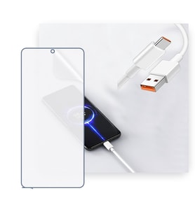 SChitec Redmi K70 Pro Lamborghini Champion Edition Uyumlu Ön Yüzey Nano Şeffaf Hidrojel Ekran Koruyucu