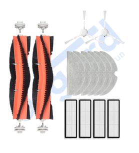 Dreame F9 - Z10 Pro Uyumlu 2 Ana Fırça 2 Yan Fırça 4 Filtre 6 Mop PKT-iasgf0001078