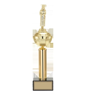 ODAK KUPA - Figürlü Kupalar - Mezuniyet Kadın Figürlü Kupalar FG-047 A - 44 cm
