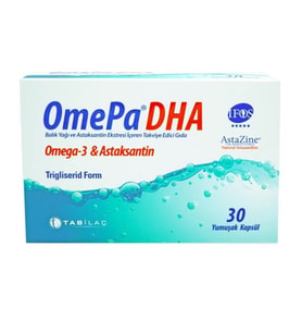 Omepa DHA 30 Yumuşak Kapsül