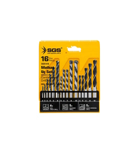 SGS1418 16 PARÇA AHŞAP/METAL/BETON MATKAP UCU SETİ