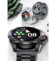 Akıllı Saat Sağlık ve Fitness Takibi Bluetooth Bağlantılı Dokunmatik Ekran