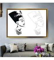 Altın Çerçeveli dekoratif tablo a242 (Gold)