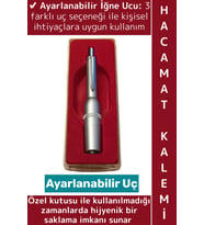Profesyonel Klinik Geleneksel Terapi Ayarlanabilir 3 Uçlu Özel Hijyenik Kutulu Hacamat Kalemi