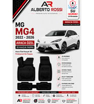 MG MG4 2022 - 2026 Araca Özel Kauçuk 3D Profesyonel Oto Paspası