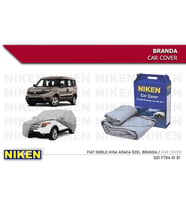 Fiat Doblo kısa (araca özel üretim) Oto Branda Araç Örtüsü tüm modeller Niken (Gri)