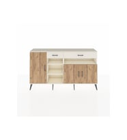 Arges Konsol 5 Raflı 2 Çekmeceli 3 Kapaklı 176x30x99 Aytaşı-Çam/Aytaşı
