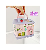 Çocuklar İçin Pembe Kumbara, Kilitli ve Sticker Hediyeli