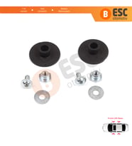 Mercedes C W203 S203 CL203 CLC 2037200114 İçin 2 Set Cam Kriko Ray Montaj Tutma Sabitleme Klipsi