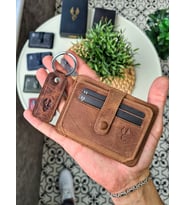 VİSSO 653 Hakiki Deri Çıtçıtlı Kimlik ve Kağıt Para Bölmeli Kişiye İsme Özel Erkek Kadın Mini Kibar Sade İnce Siyah Renk Kartlık Cüzdan Portföy Çanta  FINDIK MATRİX