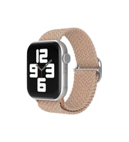 Uray store Apple Watch 42mm Star Kordon - Benekli Pudra