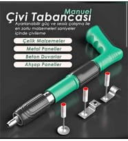 Mekanik Çivi Tabancası Beton Ve Çelik Çivi Tabancası Zımba Perçin Tabancası