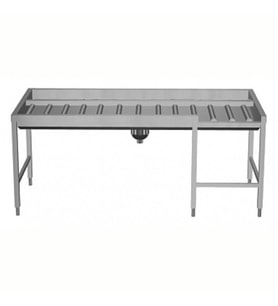 Electrolux Professional Manuel Ayrıştırma Tezgahı, 4 Sepetli, Önden Bağlantı, Sağdan>sola, 2130 Mm HSMSF4RL