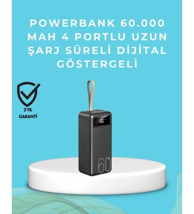 Seyahat ve Kamp İçin Portatif Güç Kaynağı Powerbank